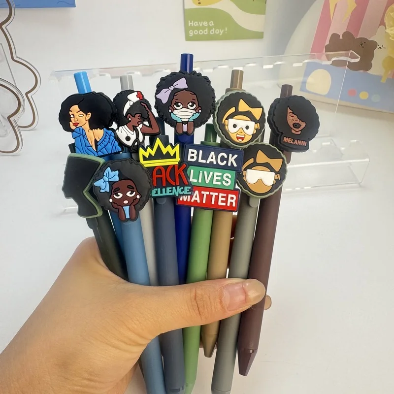 20/30pcs  Creative, simple, cute cartoon medical nurse doctor themed retractable ballpoint pen Campus Design Back-to-School Seas