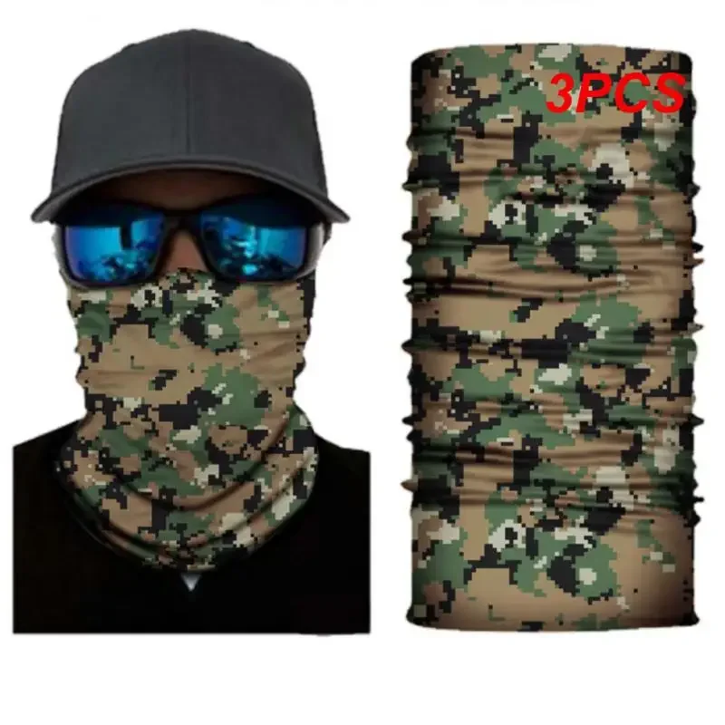 3PCS National Flag Scarf Balaclava Seamless Bandana Buffs Cycling Motorcycle Neck Warmer Mexico Spain Germany USA Canada Face