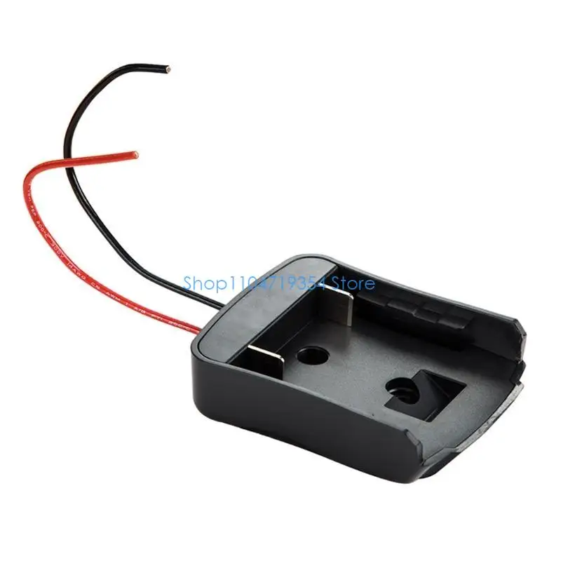 0XLD 18V-21V Updated Dock Power Connector Robotics Black with Wires for Lithium Battery Power Tool Accessory Black