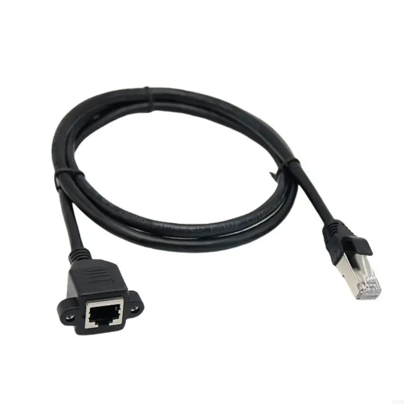 Cat6 Networking Cable Extension Fast Speed Data Transfer Male to Female Shielded 83CE