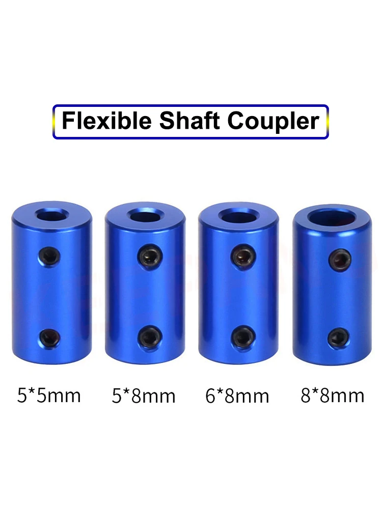 

5pcs Shaft Coupler D14 L25 Aluminum Flexible Coupling Bore 5mm 8mm Flexible Shaft Coupler Stepper Motor 3D Printer Part