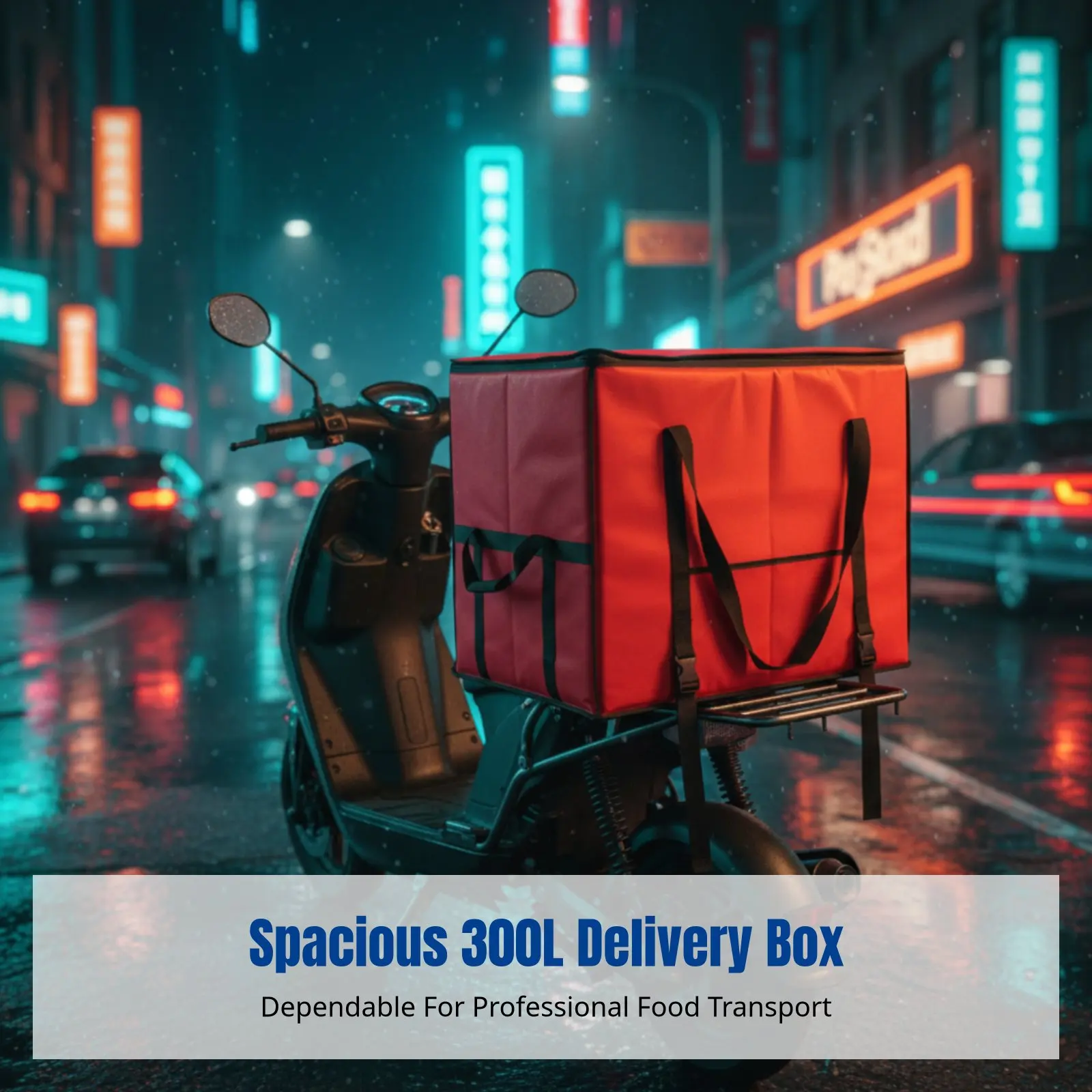 

Thermal Insulated Delivery Box, Extra Large Chiller Bag, Waterproof Oxford, Foldable, Food Outdoor Catering, Random Color
