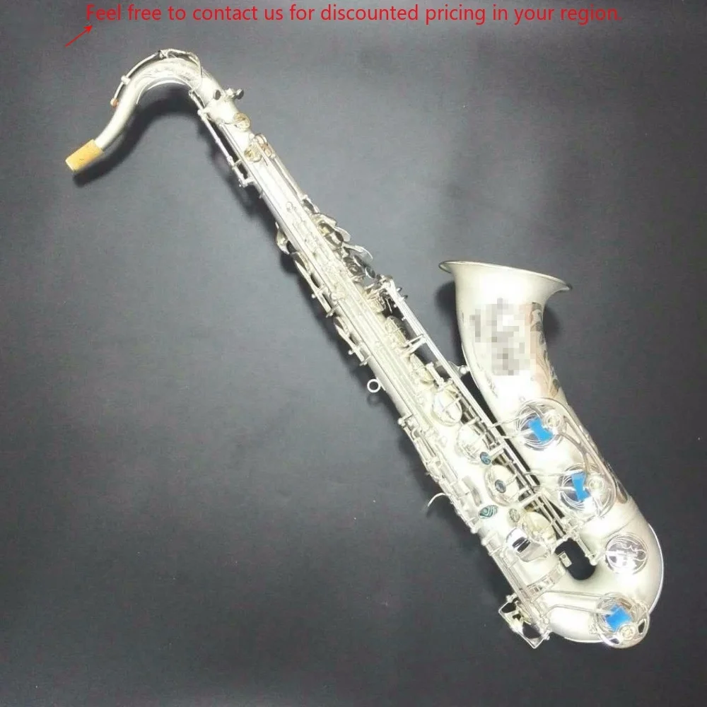 

Professional Matt Silver Plated Tenor Saxophone