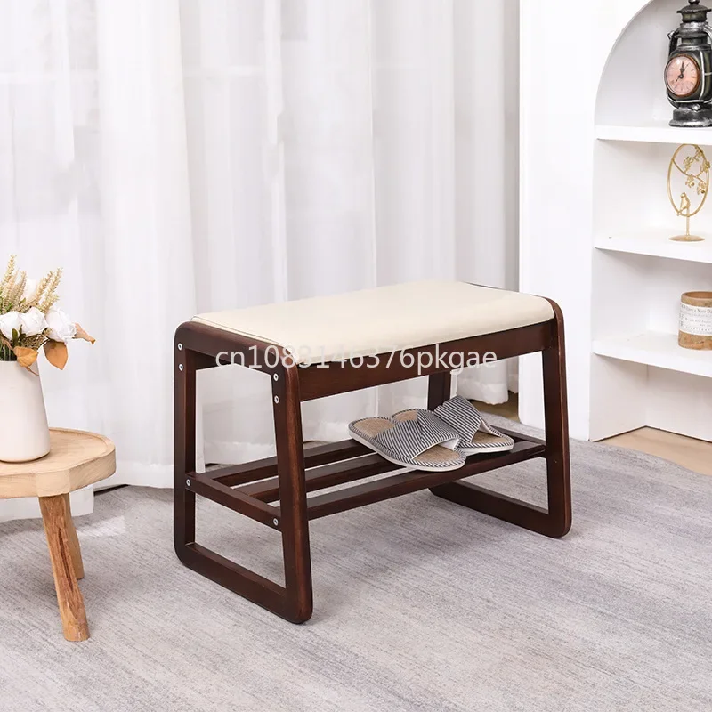 Household Entry Shoe Cabinet Shoe Changing Stool Soft Bag Shoe Changing Stool Can Be Sat At The Door