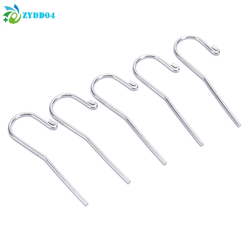 

●5Pcs/Pack Stainless steel 2mm Dental Lip Hook Root Canal Measuring Accessories Lip Mouth Hook Apex Locator Tool for Dentists
