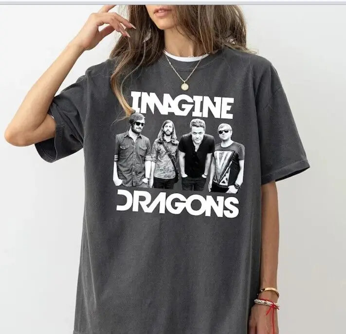 

Vintage Imagine agons Music Band Shirt, Imagine agons Member T-Shirt