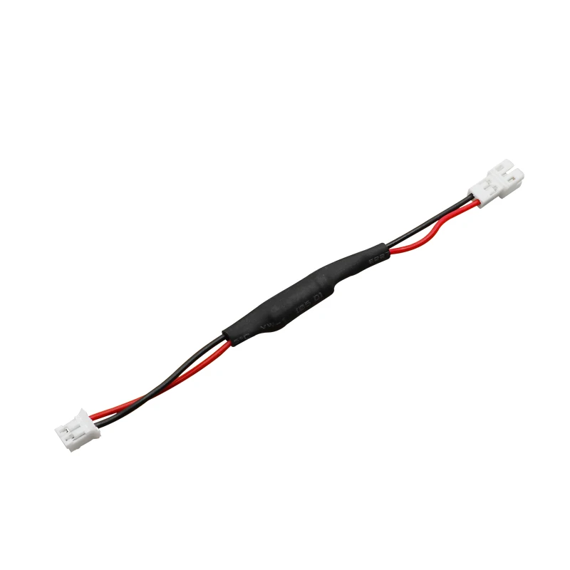 10pcs PH2.0 Fan Cable Graphics card 2Pin Male to 2Pin Female PH2.0 Reduce Fan Speed Noise Extension Resistor Slow down Cable