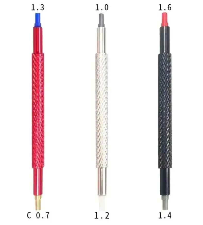 مشاهدة الأيدي مزيل ساعة الضغط الإبر المنتقى مجتذب المناسب أداة إزالة الصواميل ساعة أداة إصلاح الساعاتي اكسسوارات عدة