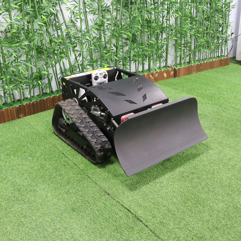 Remote Operated Lawn Mower Optimized for Agricultural Machinery Applications with Reliable Gas Engine Performance