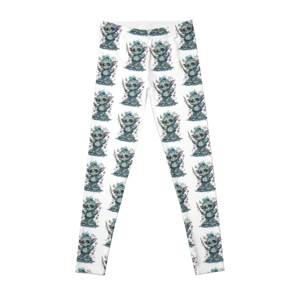 

Chibi Bugbear Leggings Women's high waist sports shirts gym exercise clothing for Womens Leggings