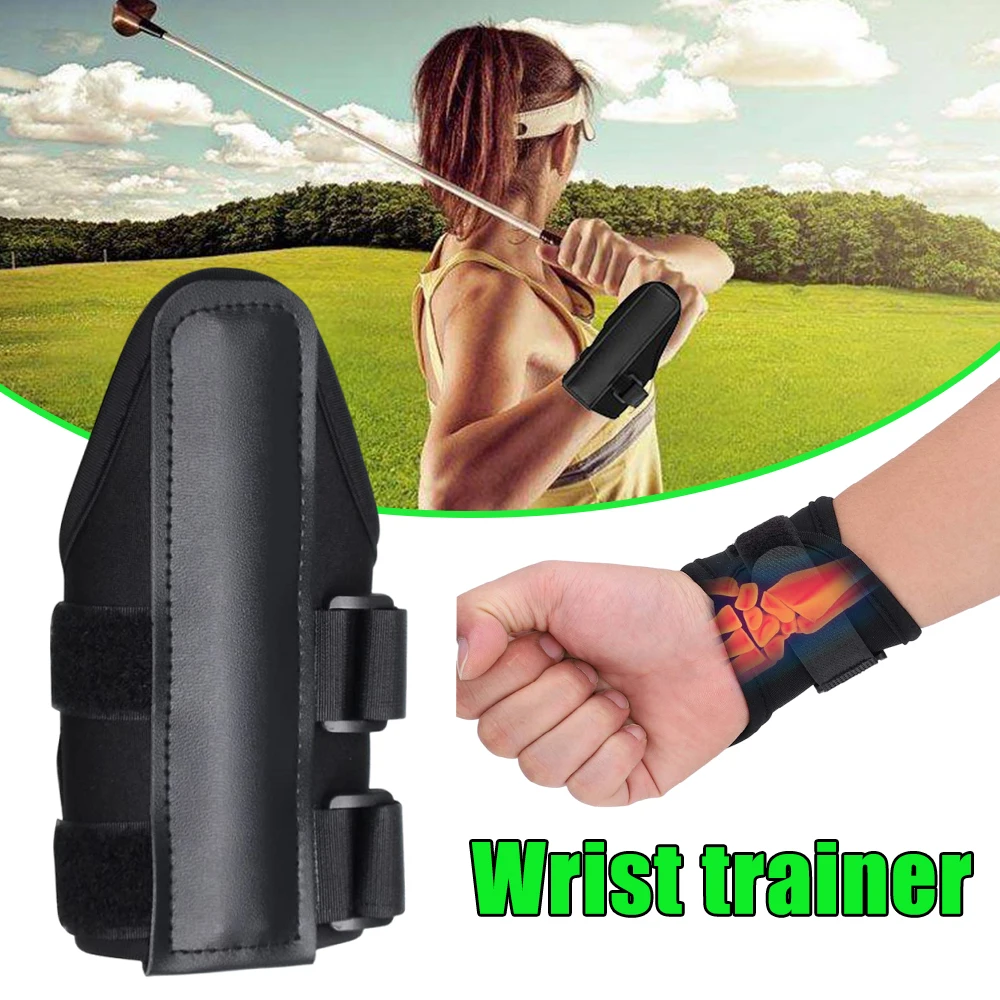 

Golf Swing Trainer Aid Wrist Brace For Beginners Correct Flipping Prevent Stabilizer Tool Practice Improve Swing Consistency