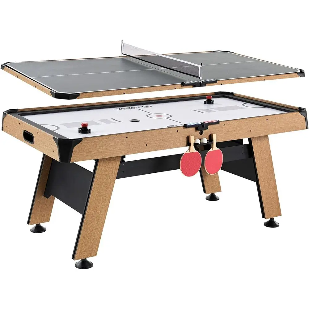 

Стол для аэрохоккея LED-Scored 72 с трансформируемой столешницей для настольного тенниса