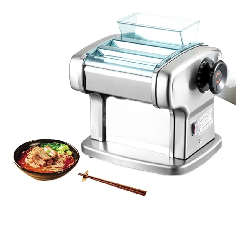 Home Kitchen Electric Dough Press Noodle Maker Small Automatic Pasta Machine Commercial Stainless Steel Multifunction Dumpling