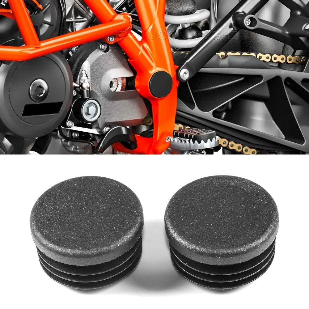 Tampões de extremidade quadro buraco capa tampões plug decorativo para 1290 super duke 1290 super aventura 1190 1090 1050 aventura