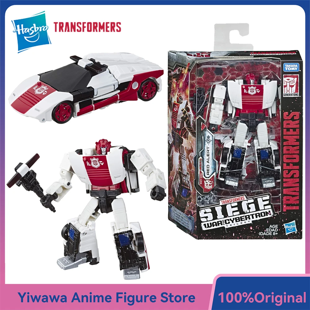 

[В наличии] Hasbro Transformers War for Cybertron Siege Red Alert Коллекционная фигурка 14 см класса Deluxe Аниме Модель игрушки