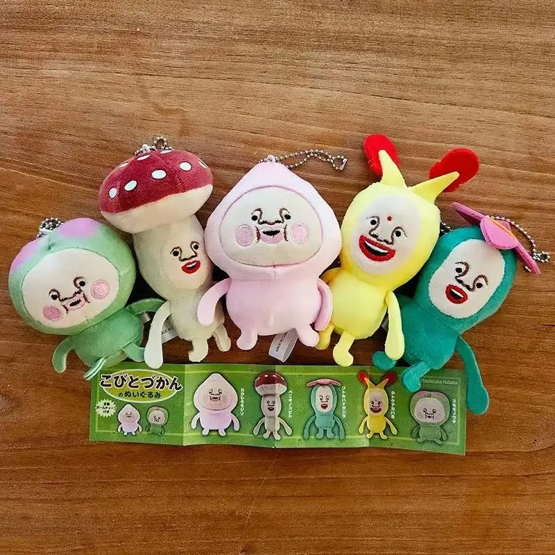 

Kawaii Gashapon Capsule Toy Peach Farm Elf Mushroom Mimicry Action Figurine Desktop Decor Creative Gift