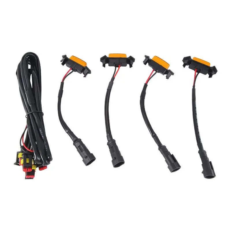 

Exclusive For Toyota Tacoma TRD 2016 -2020 Front Grille Lighting LED Grille Lights Kit 4 PCS