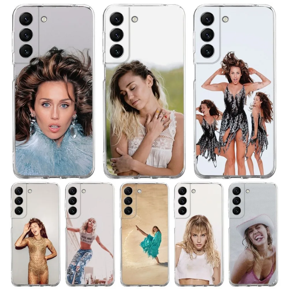 M-Miley Cyrus Doctor Phone Case Silicone For Samsung S30,S23,21,22,20 Ultra,S20 FE lite,S10,9,PIus Note20ultra Cover Clear