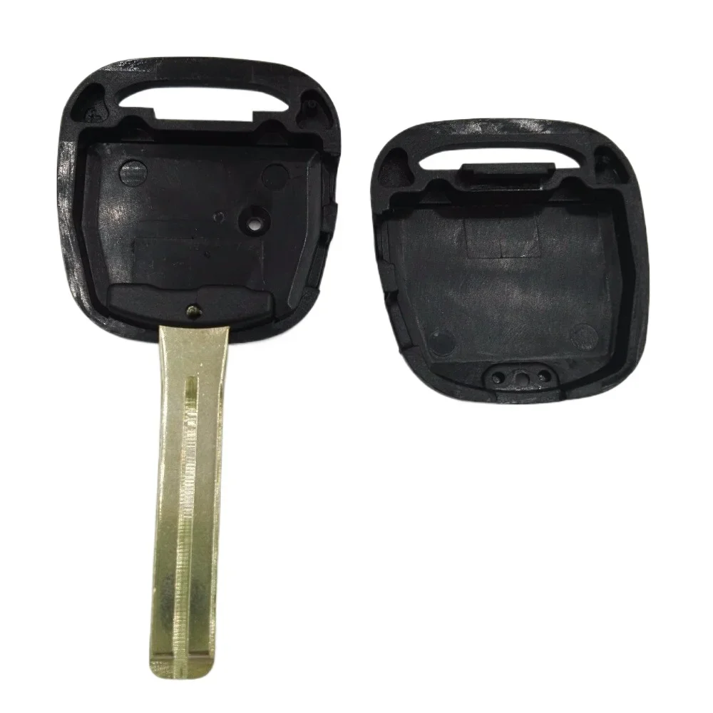 

Toy48 Короткое лезвие для Toyota Corolla Camry Shell, замена 2 отверстия для боковой крышки, чехол для дистанционного управления, пустой ключ от автомобиля