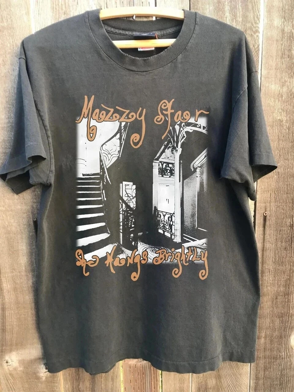 

Plus Size Summer Women's Vintage Mazzy Star T-Shirt Unisex Cotton Breathable Stylish Versatile Street Style Oversized