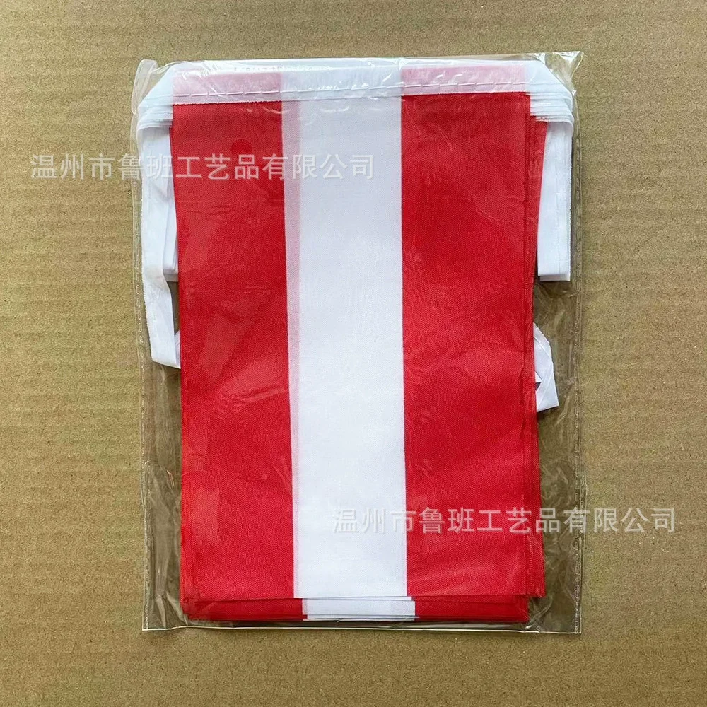 SKY FLAG Austria Bunting Flags 14x21cm 20pcs/lot Austria String Flags Pennant Banner Festival Party Holiday for Decoration
