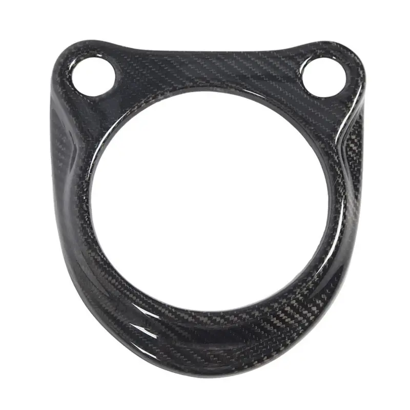 

ABHX-Car Gear Panel Bezel Trim Gear Panel Trim Carbon Fiber Gear Shifter Panel Cover For Nissan 370Z Z34 Automatic 2009-2020