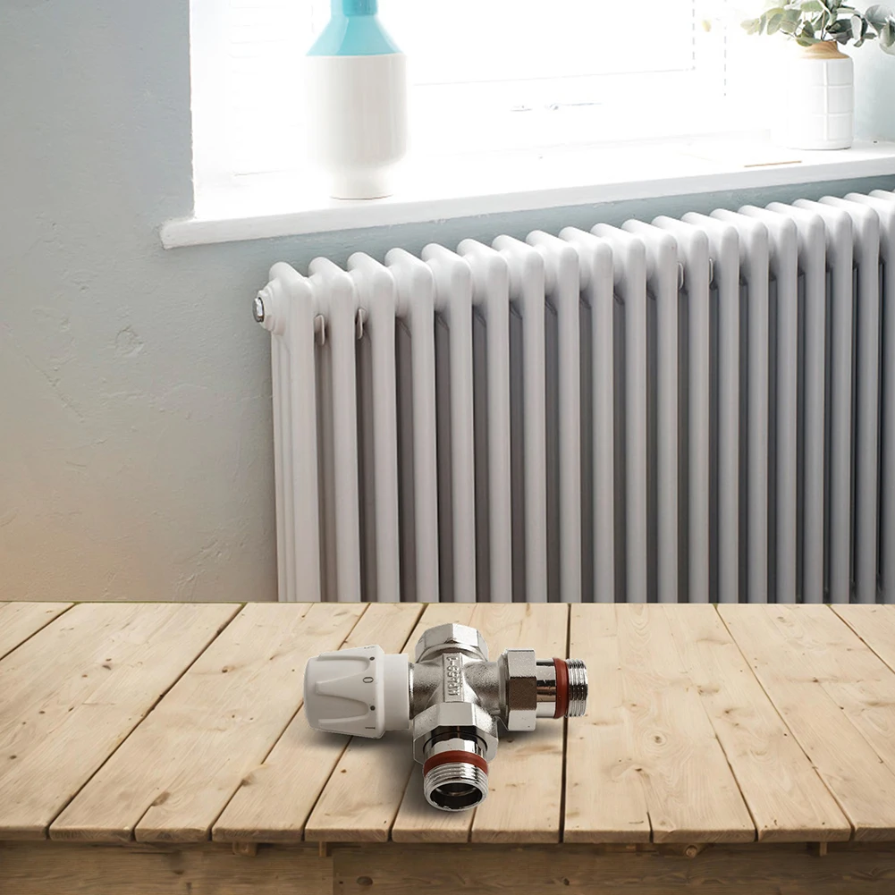 

Трехходовой клапан контроля температуры для радиатора, клапан ручной регулировки для радиатора, аксессуары для систем охлаждения отопления дома