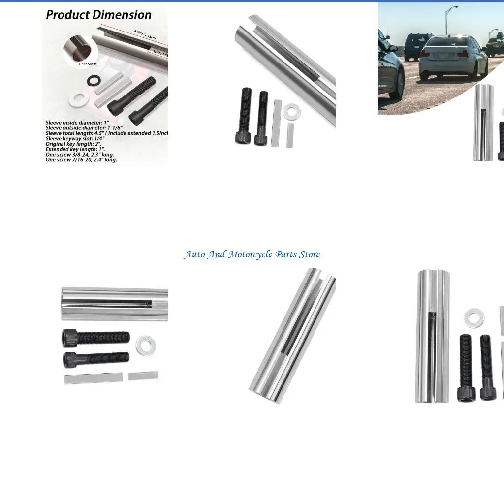 

P9FD Увеличьте адаптер шкива с диаметром кривошипа с валами с газовыми двигателями 1/4 -дюймовый шкив Адаптер рукав с шахматом