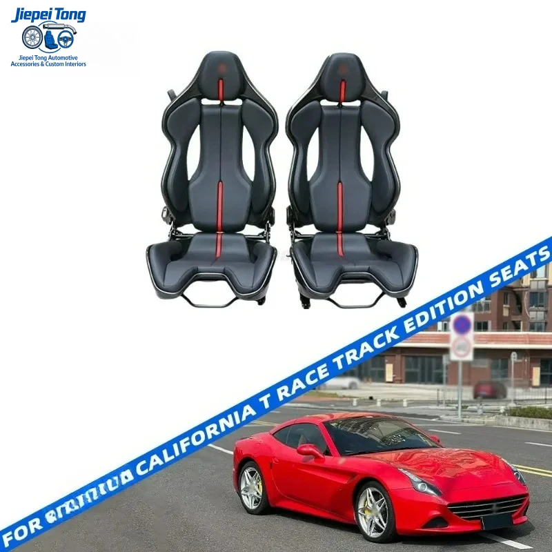 Asiento Deportivo Ergonómico Ajustable Manualmente para Ferrari California T, Estilo Racing