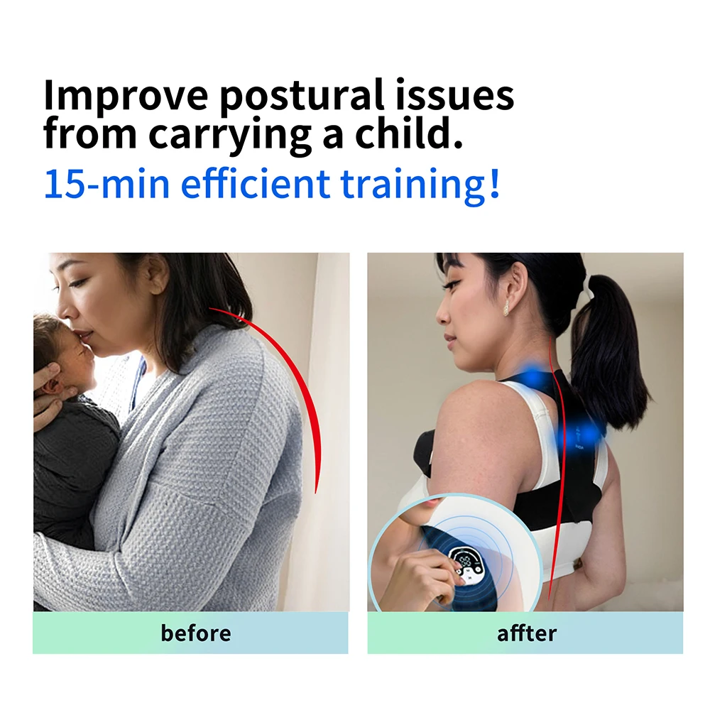 

Back Posture Correction Belt Hunchback Corrector Massage Sitting Posture Correction Belt Shoulder Straight Back
