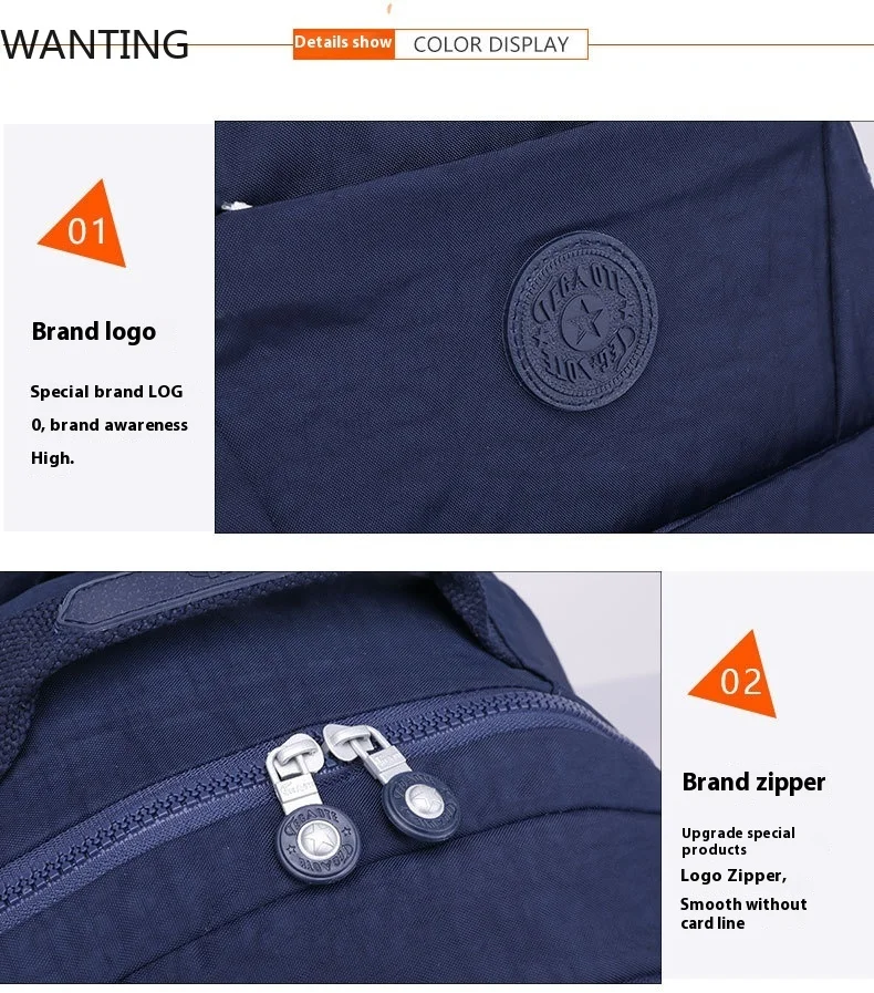 TEGAOTE バックパック女性のラップトップバッグナイロン防水 Mochila Feminina バッグパック Bolsas 旅行バック子供のための