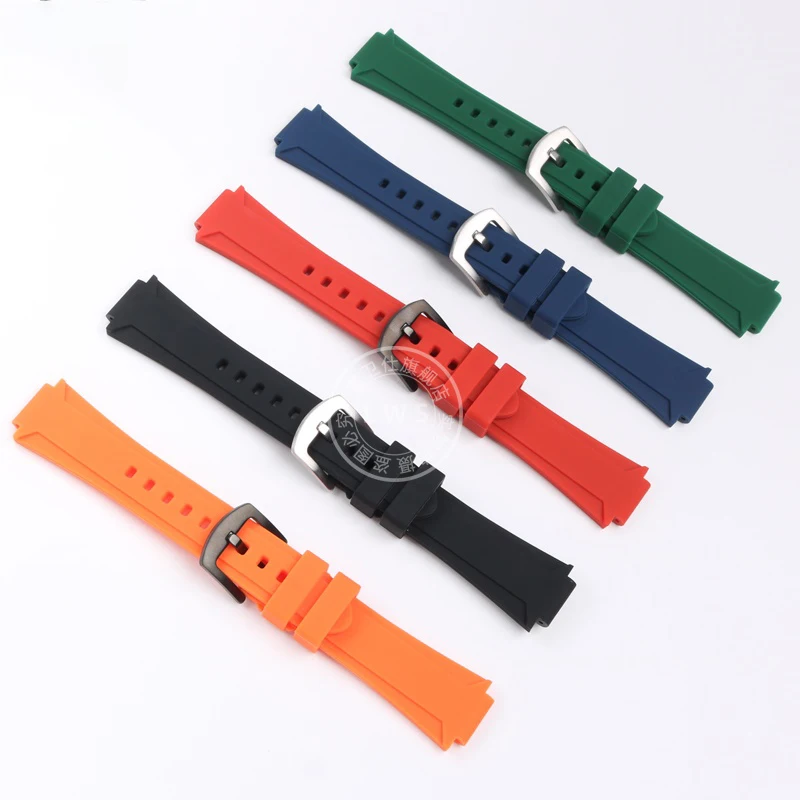 T2N720 Tidal Watch Bands T2N721 T2N720 TW2V22200 men's modified resin concave silicone watch strap Bracelet with tool for TIMEX