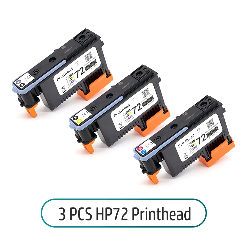 Cabezal de impresión para impresora HP 72, C9380A, C9383A, C9384A, HP72, Designjet T1100, T1120, T1200, T1300, T610, T770, T790, T795