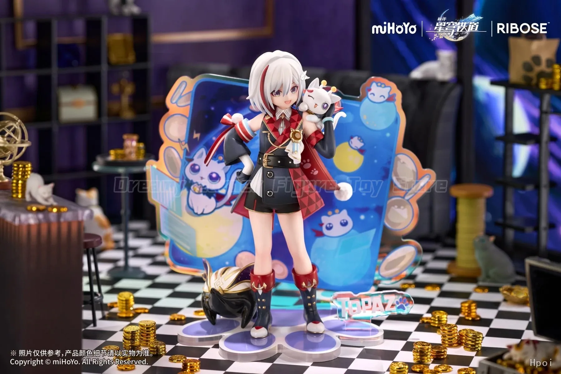 【In Stock】RIBOSE RISE UP+ Series Honkai: Star Rail Topaz NUMBY 1/8 Scale Figure