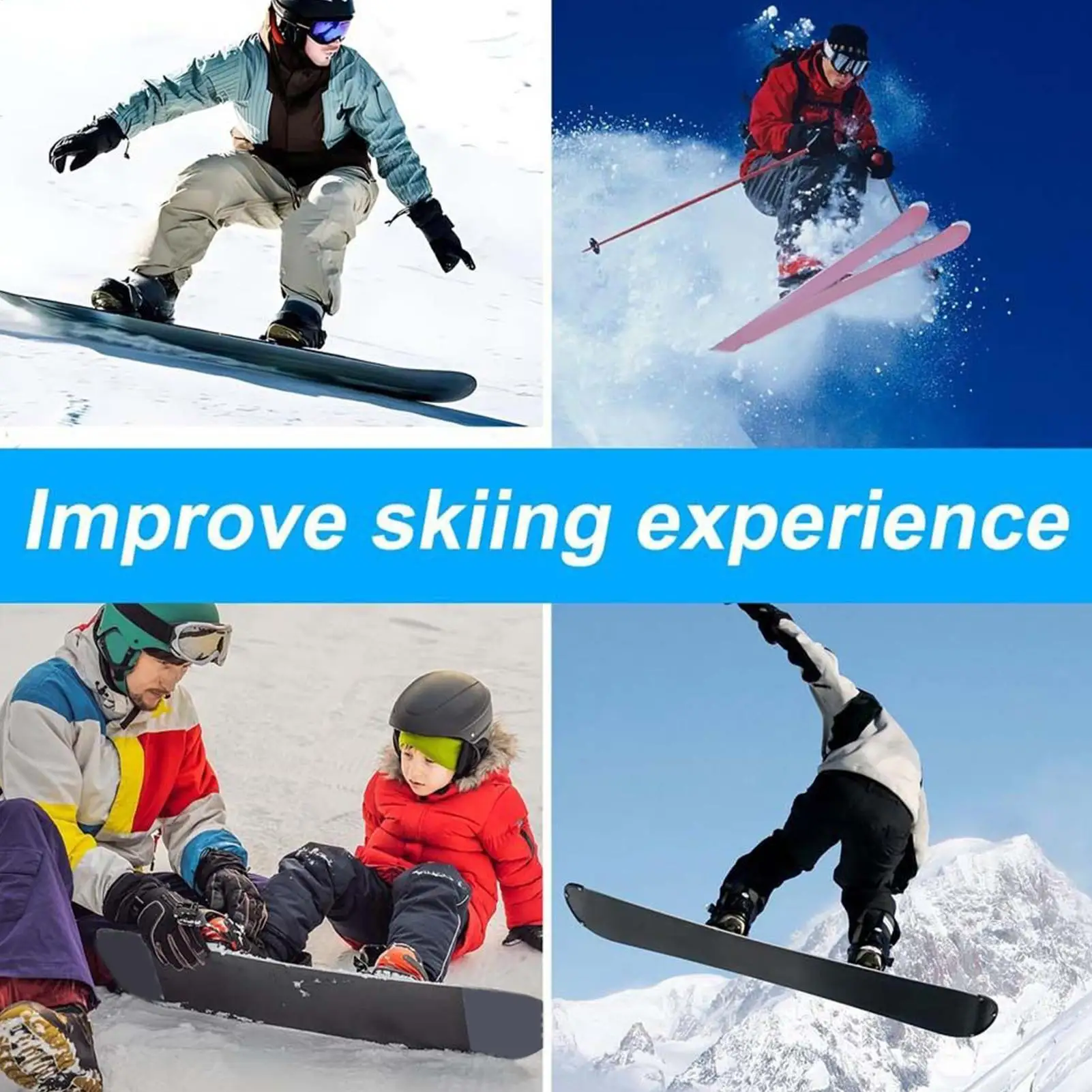 

Ski Waxing Safe Glide Protecting Skate Accessories Snowboard Racing Wax for Men Women Boys Girls Youth Teens Athletes Daughter
