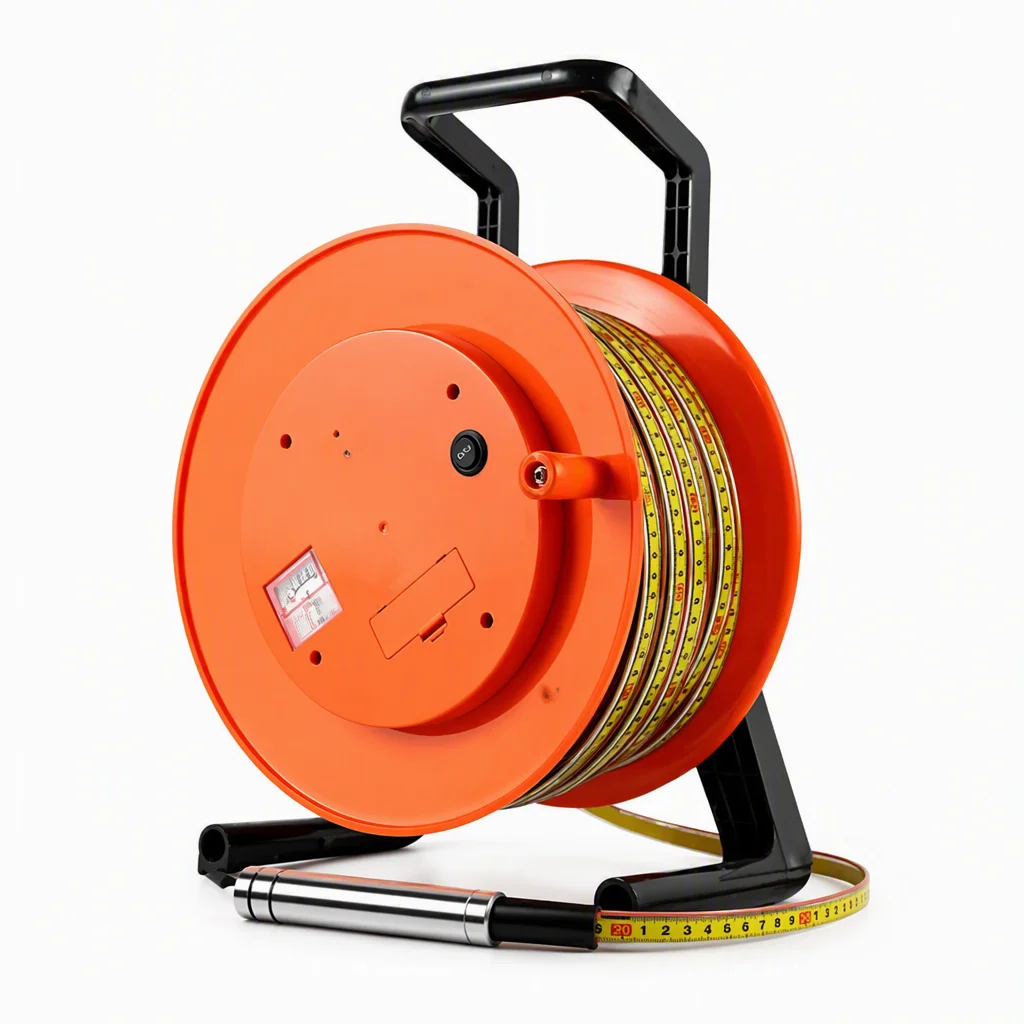 100M Deep Well Water Level Meter 15mm Probe Groundwater Depth Sensor 1 Year Warranty IP55 Protection High Accuracy