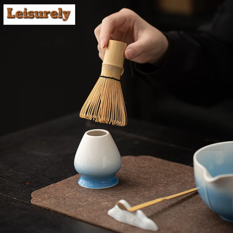 

Melon Gradient Color Matcha Whisk Set Matcha Tea Set Reusable Matcha Making With Matcha Bowl Matcha Whisk Holder For Tea Lovers