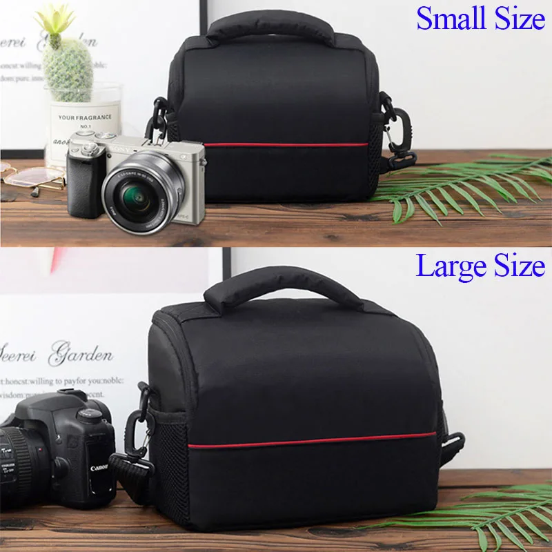 Fashion Digital DSLR Camera Bag Shoulder Bag Waterproof Case Photography Photo Bag For Canon For Nikon For Sony Lens Pouch Bag