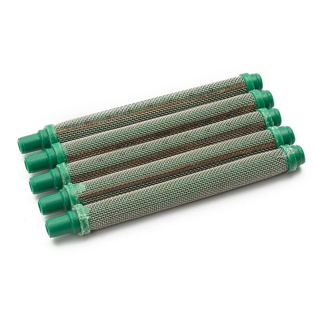 5pcs 30 Mesh 304 Stainless Steel Spray Tool Filters For Use With And Compatible Aftermarket Airless Spray Equipment