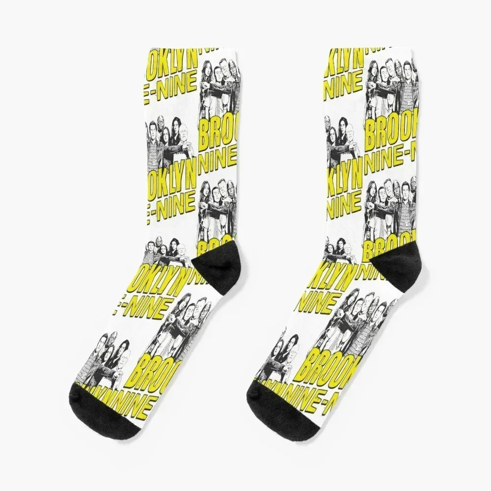 

Brooklyn 99 crew logo Socks snow ankle halloween Socks Man Women's