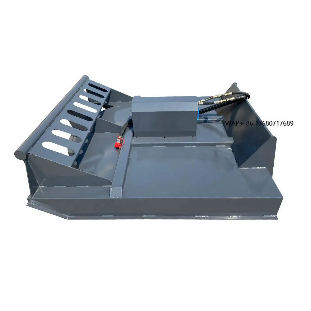 

Гидравлический кусторез с прямым приводом 72 дюйма для мини-погрузчика, сверхмощная газонокосилка для погрузчика