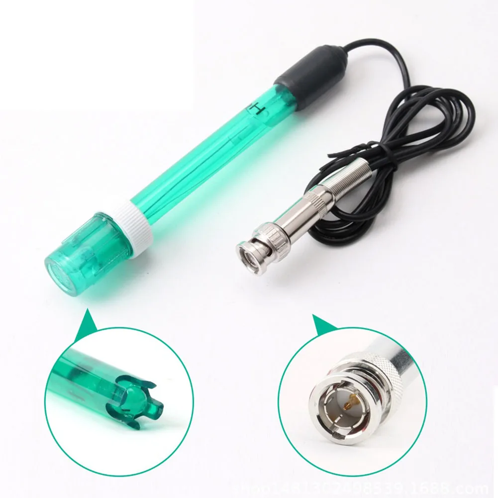 Automatic Temperature Compensation 300cm Cable Aquarium Testing Compatible With BNC Meters Hydroponics Equipment