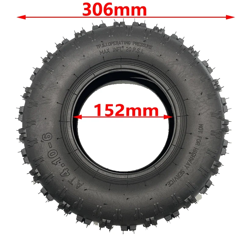 4.10-6 tire Fit All Models ATV Go kart MIni Quad 47cc 49cc snowplow tires Snowmobile