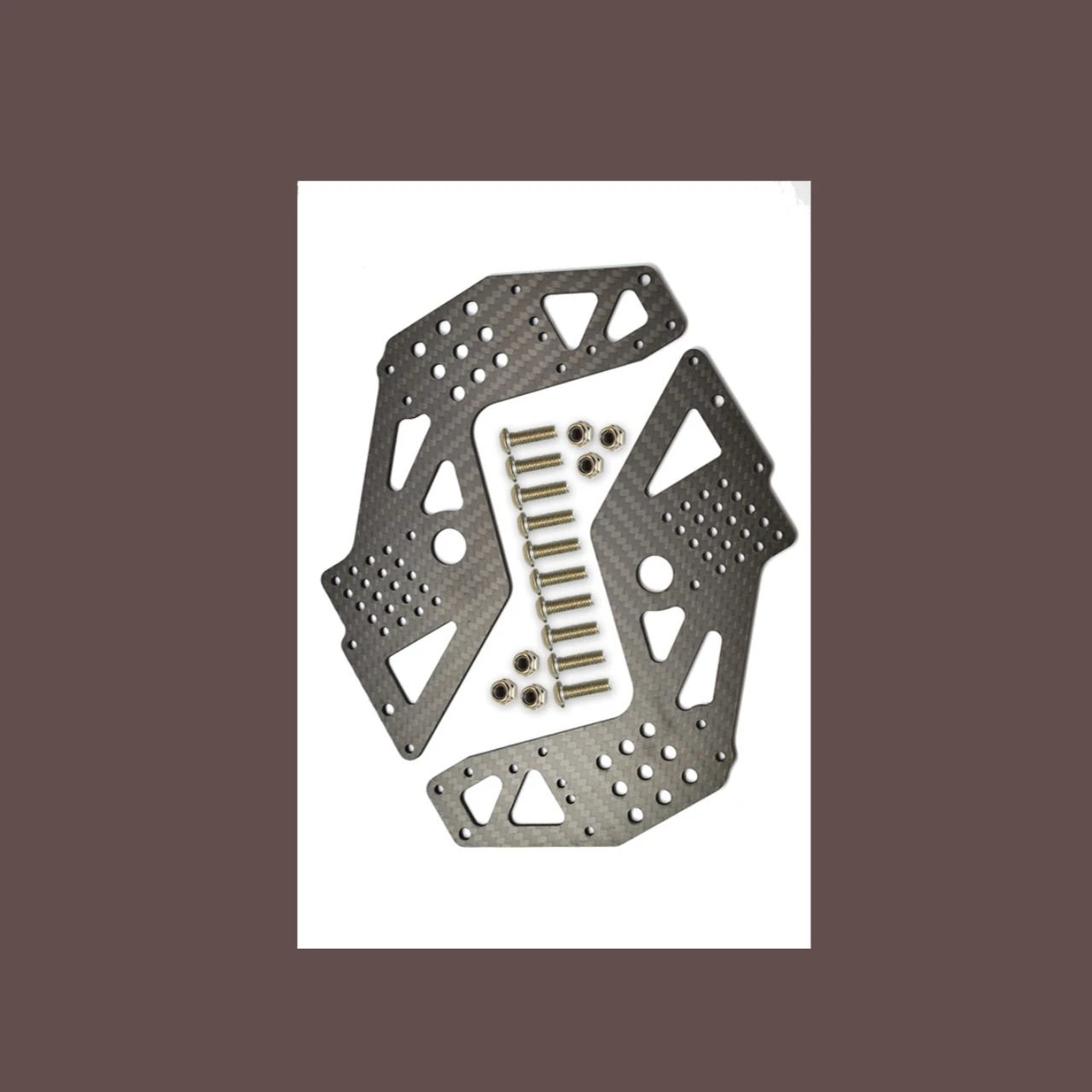 GPM Carbon Fiber Front/Rear Chassis Side Panels For LOSI 1/8 LMT SOLID AXLE