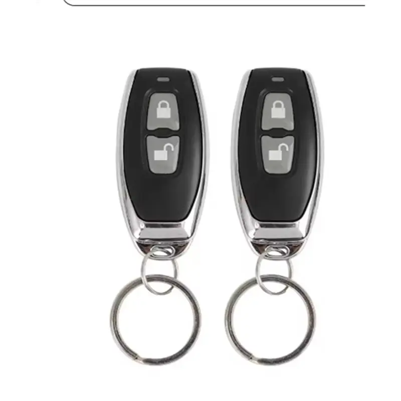 ABKN 12V DC Universal Car Door Lock Keyless Alarm System Remote Central Locking Kit with 2 Remotes