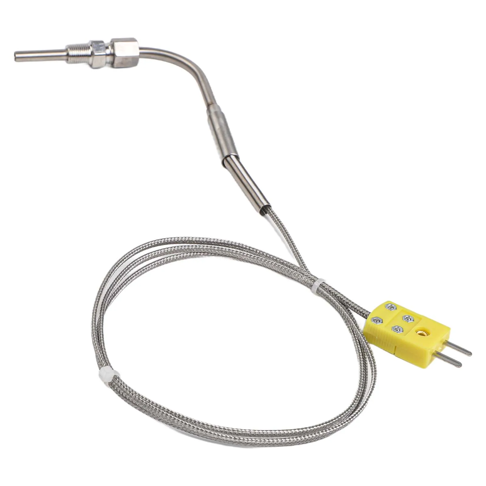New EGT Thermocouple 0-1250℃ Adjustable Pressure Lock (adjustable Length) Cable Length 1m Compression Fittings