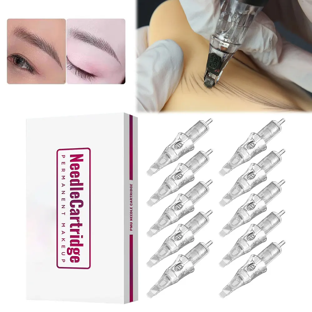 

Tattoo Cartridge Needles 10Pcs U14/0.18-ST Built-in Sponge Half-wall Needle Universal Tattoo Cartridge Needles Tattoo Machine