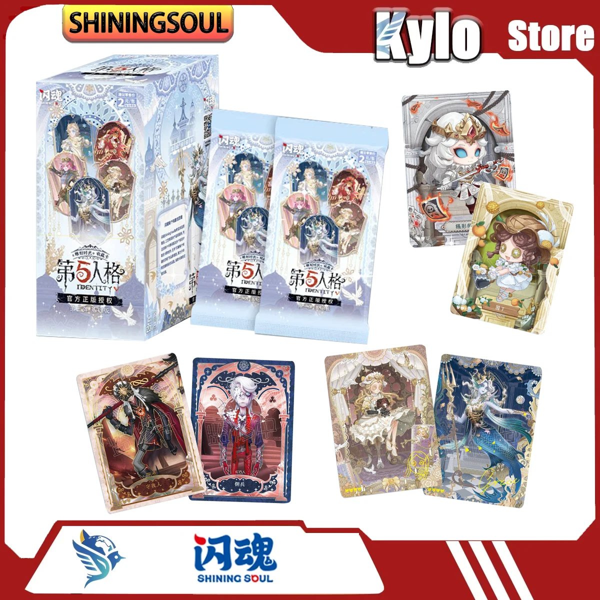 shining-soul-the-fifth-personality-jogo-de-cartas-colecionaveis-anime-cartas-colecionaveis-escultura-no-tempo-versao-basica-parte-3
