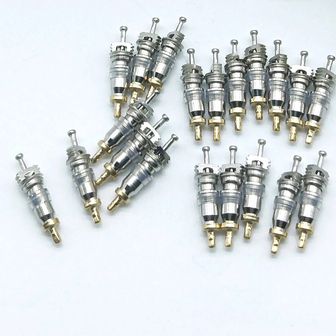 Air Conditioning Valve Refrigerant Tool Valve Core Remover Installer Kit with Dual Size 1/4\