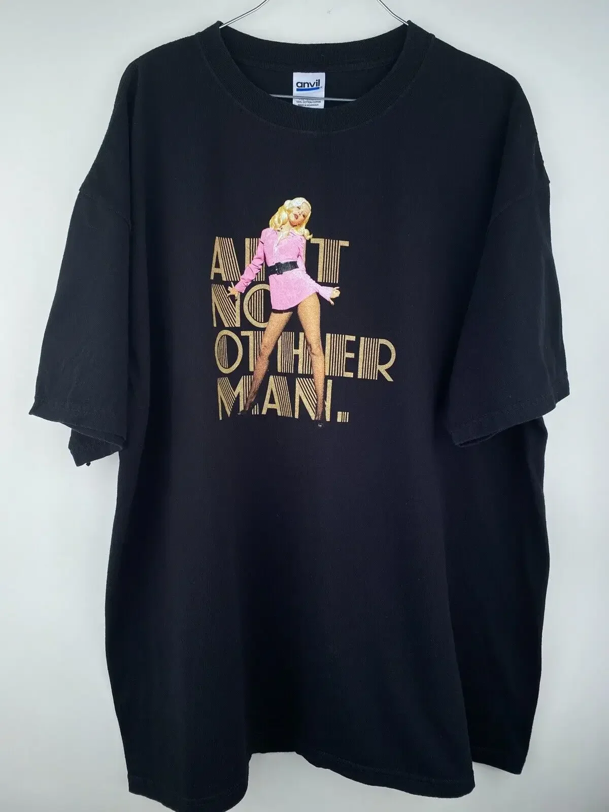 Christina Aguilera Back To Basics Tour Shirt Ain'T No Other Man 2Xl Xxl 2006